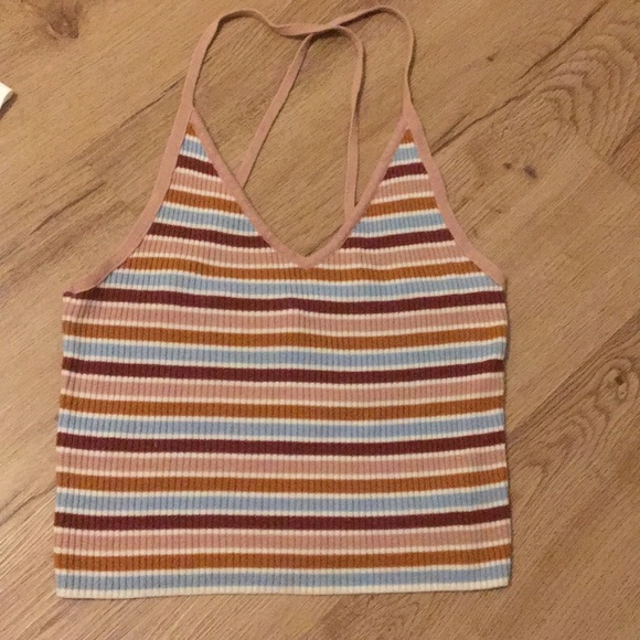 Kendall & Kylie striped tank size S - Picture 1 of 3